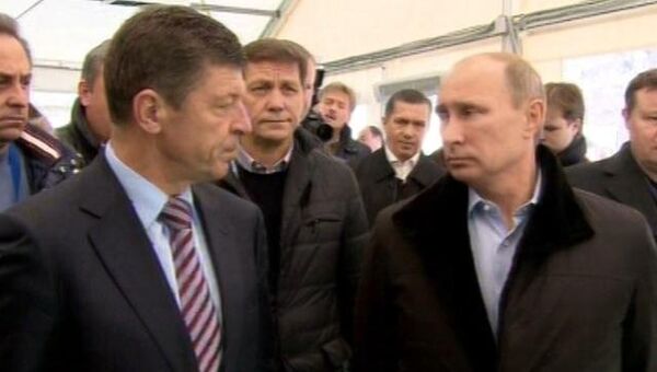 Путин раскритиковал вице-президента ОКР за срыв сдачи объектов Сочи-2014