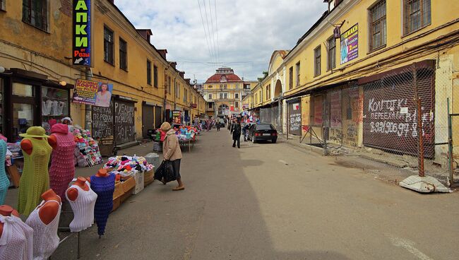 Апраксин двор в Санкт-Петербурге. Архивное фото