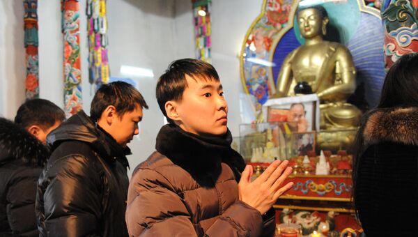 В Забайкалье начались обряды встречи буддийского Нового года