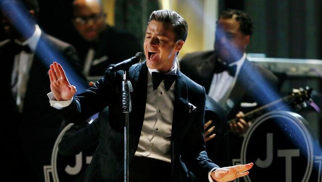 Джастин Тимберлейк на церемонии вручения премии Грэмми Джастин Тимберлейк на церемонии вручения премии Грэмми