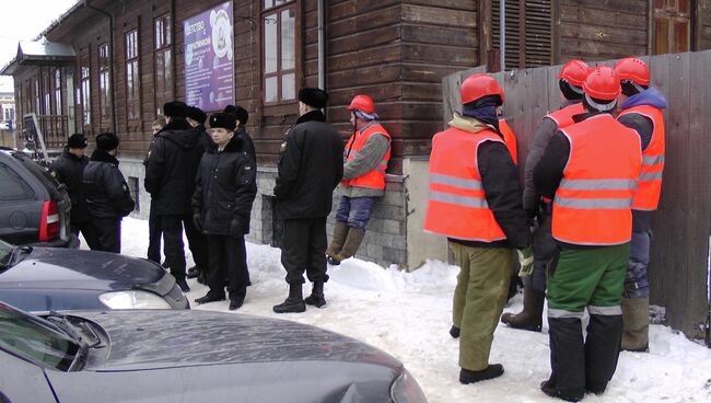 Снос новостройки в центре Костромы