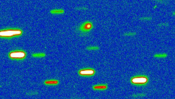 Комета C/2012 S1 ISON, в искусственных цветах