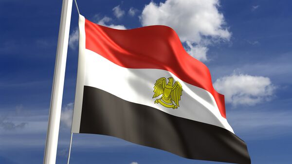 Египетский флаг. Архив