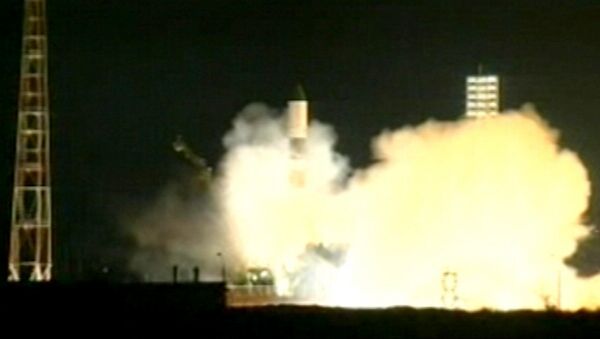 Космический корабль Прогресс М-18М отправился на МКС. Кадры с Байконура