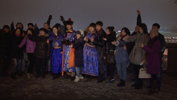 Новый год по-бурятски, или Как станцевали ехор на флешмобе в Москве