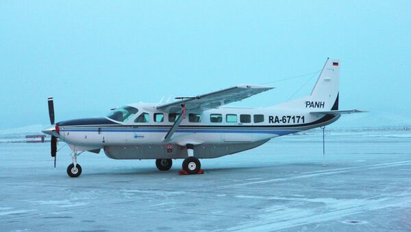 Презентация легких самолетов Cessna Caravan, закупленных в Бурятии