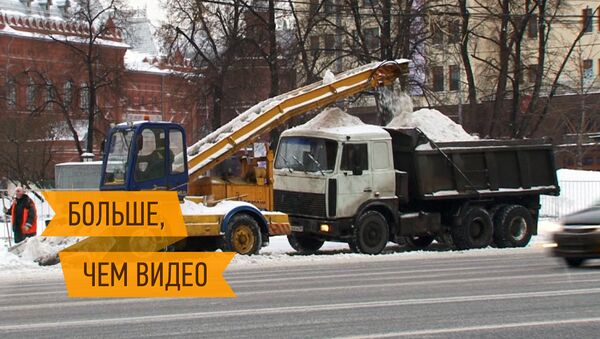 Как убирают снег с московских улиц. Интерактивный репортаж