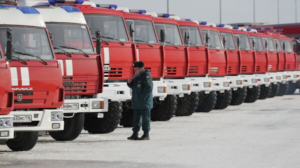 Пожарные автомобили в Татарстане