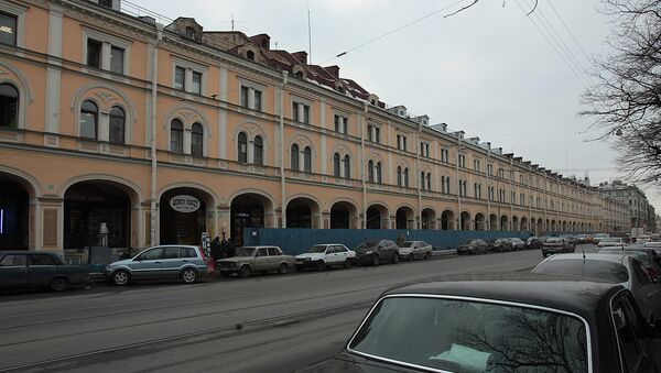 Торговый центр Апраксин двор в Санкт-Петербурге