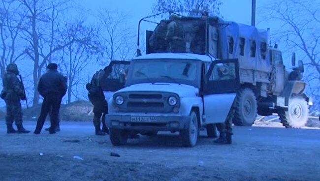 Взрыв на посту ДПС в дагестанском городе Хасавюрте