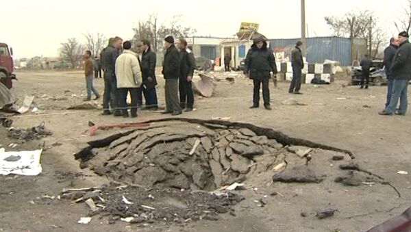 Разрушенное здание КПП и погибшие полицейские – взрыв в Дагестане