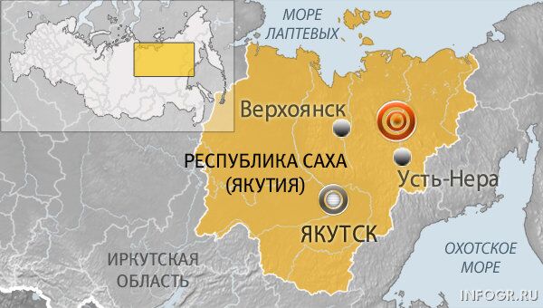 Землетрясение в Якутии