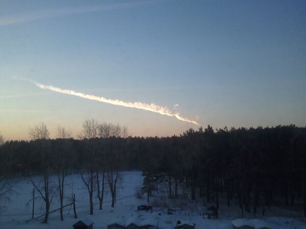 Метеоритный дождь на Урале