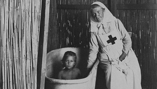 Работа Красного креста. Архив