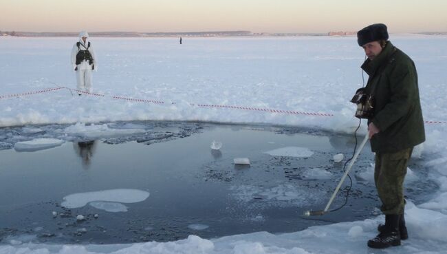 Место падения метеорита на Урале Место падения метеорита на Урале