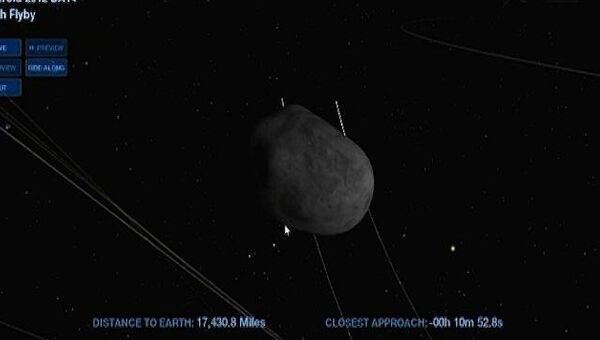 Астероид приблизился к Земле на рекордно близкое расстояние. Кадры телескопа