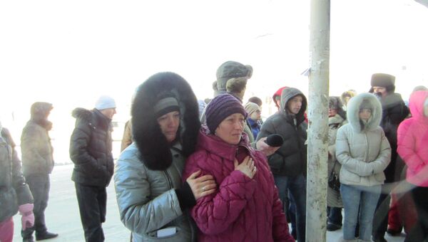 Митинг в память девушки, сбитой насмерть машиной инспектора ГИБДД в Новосибирске
