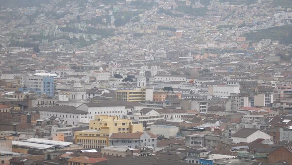 Столица Эквадора Кито. Архив