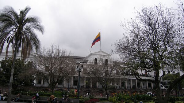 Президентский дворец в Кито, Эквадор. Архивное фото