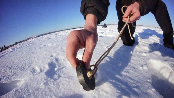Поиски следов метеорита в озере Чебаркуль