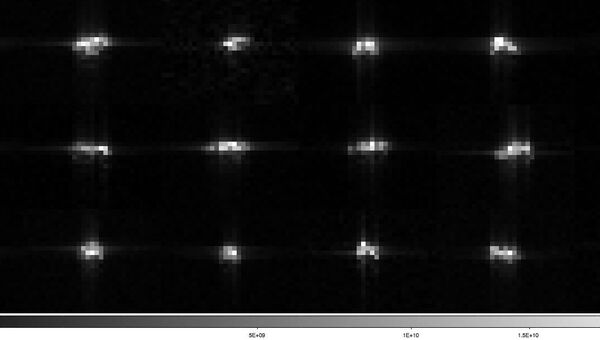 Радарные снимки астероида 2012 DA14, сделанные радаром в Голдстоуне