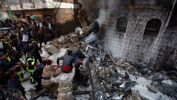 В столице Йемена Сане разбился истребитель-бомбардировщик Су-22