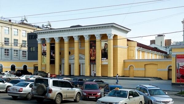 Кинотеатр «Победа» в Новосибирске, архивное фото