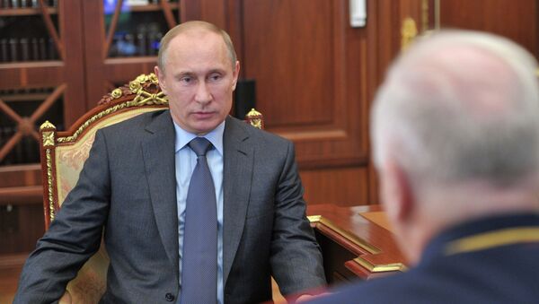 В.Путин встретился с А.Бастрыкиным
