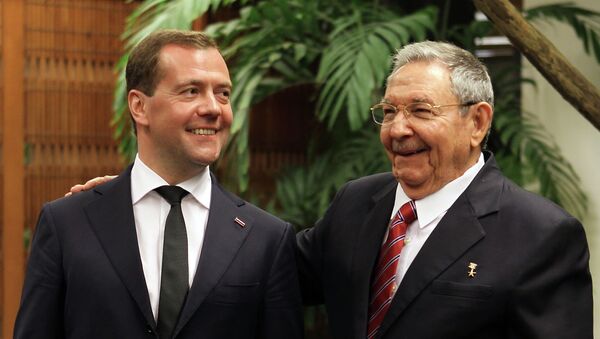 Рабочий взит Д.Медведева на Кубу