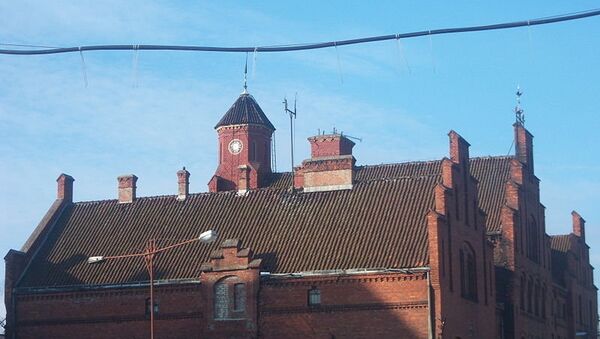 Тевтонский замок XIV века Тапиау в калининградском Гвардейске. Архивное фото