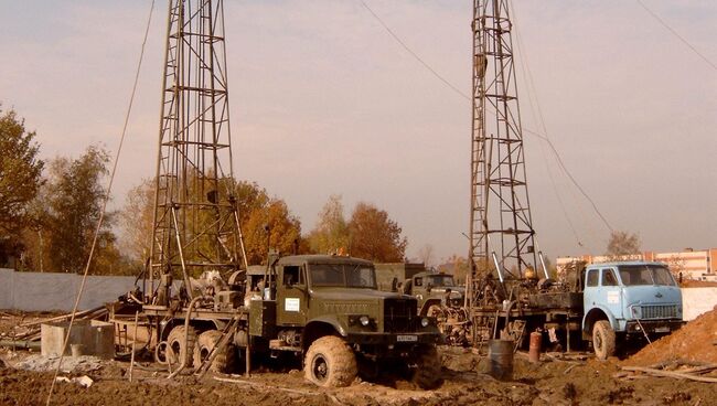 Строительство  водозаборных скважин, Московская область. Архивное фото