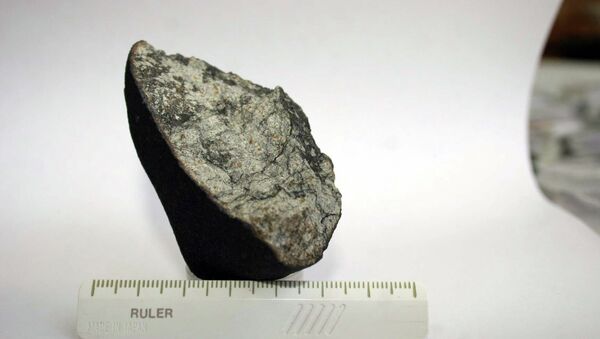 Фрагменты метеорита. Архивное фото