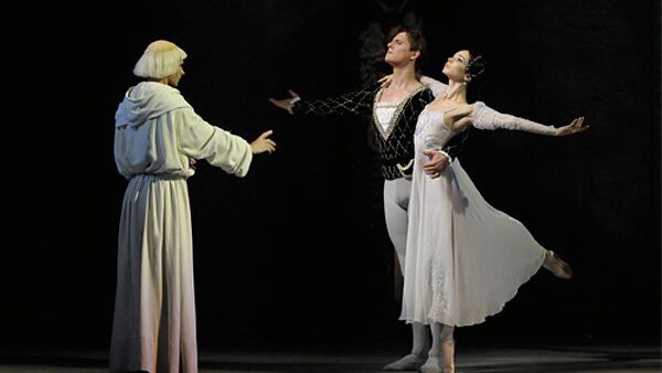 Сцена из балета Ромео и Джульетта. Мариинский театр 