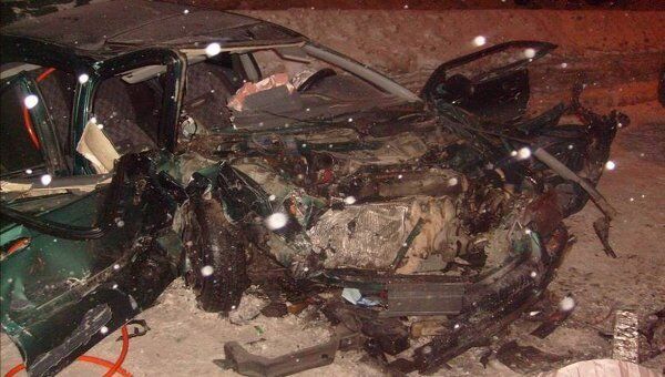 Шесть человек пострадали в вечерней аварии в Томске