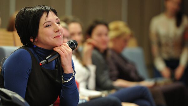 Журналист Екатерина Гордеева. Архив