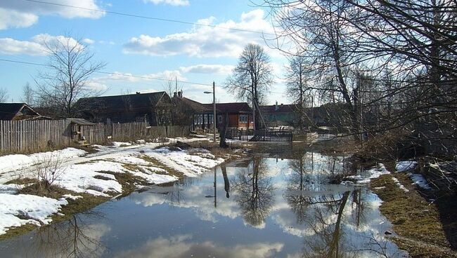 Паводок в Горном Алтае. Архив