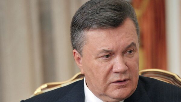 Президент Украины Виктор Янукович. Архивное фото