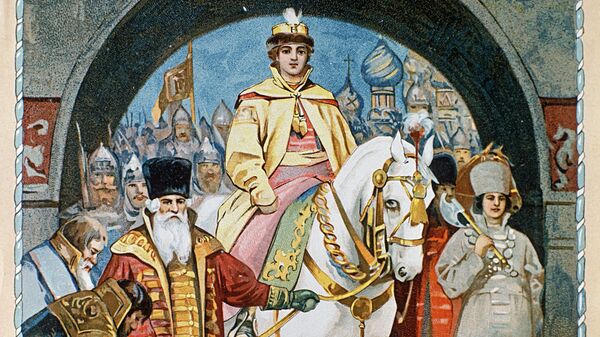 Въезд царя Михаила Федоровича в Москву 2 мая 1613 года