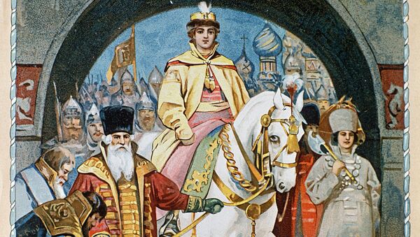 Въезд царя Михаила Федоровича в Москву 2 мая 1613 года