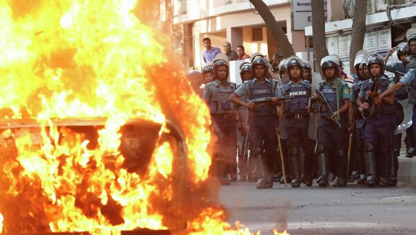 Столкновения в Бангладеш
