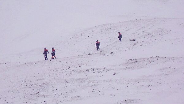 Поиски подростков, попавших под лавину, Монгун-Тайгинский район р. Тыва