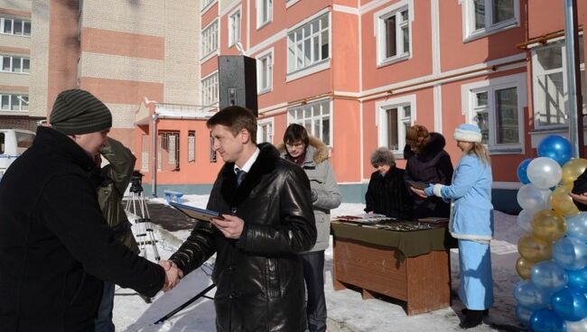 Заселение очередников в Костроме