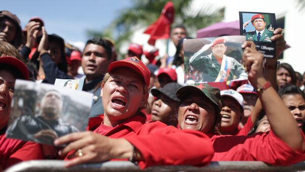 Официальная церемония прощания с президентом Венесуэлы Уго Чавесом