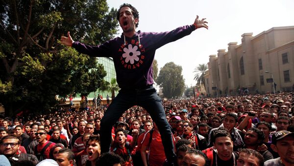 Демонстрация в египетском Порт-Саиде