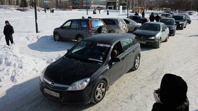 Третий автопробег в память погибшей в резонансном ДТП прошел в Новосибирске