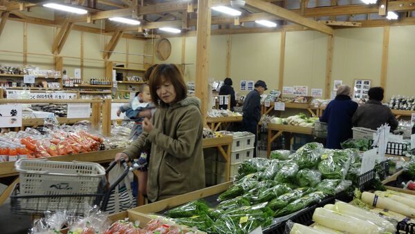Фукусима. Фермерский рынок. Архивное фото