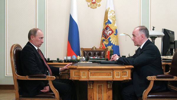 Встреча президента РФ Владимира Путина с Виктором Ивановым