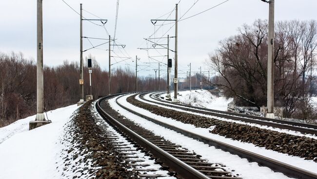 Железнодорожные пути. Архивное фото