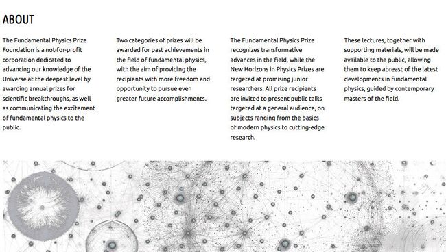 Официальный сайт премии Мильнера по фундаментальной физике