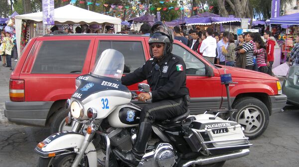 Мексиканская полиция, архивное фото
